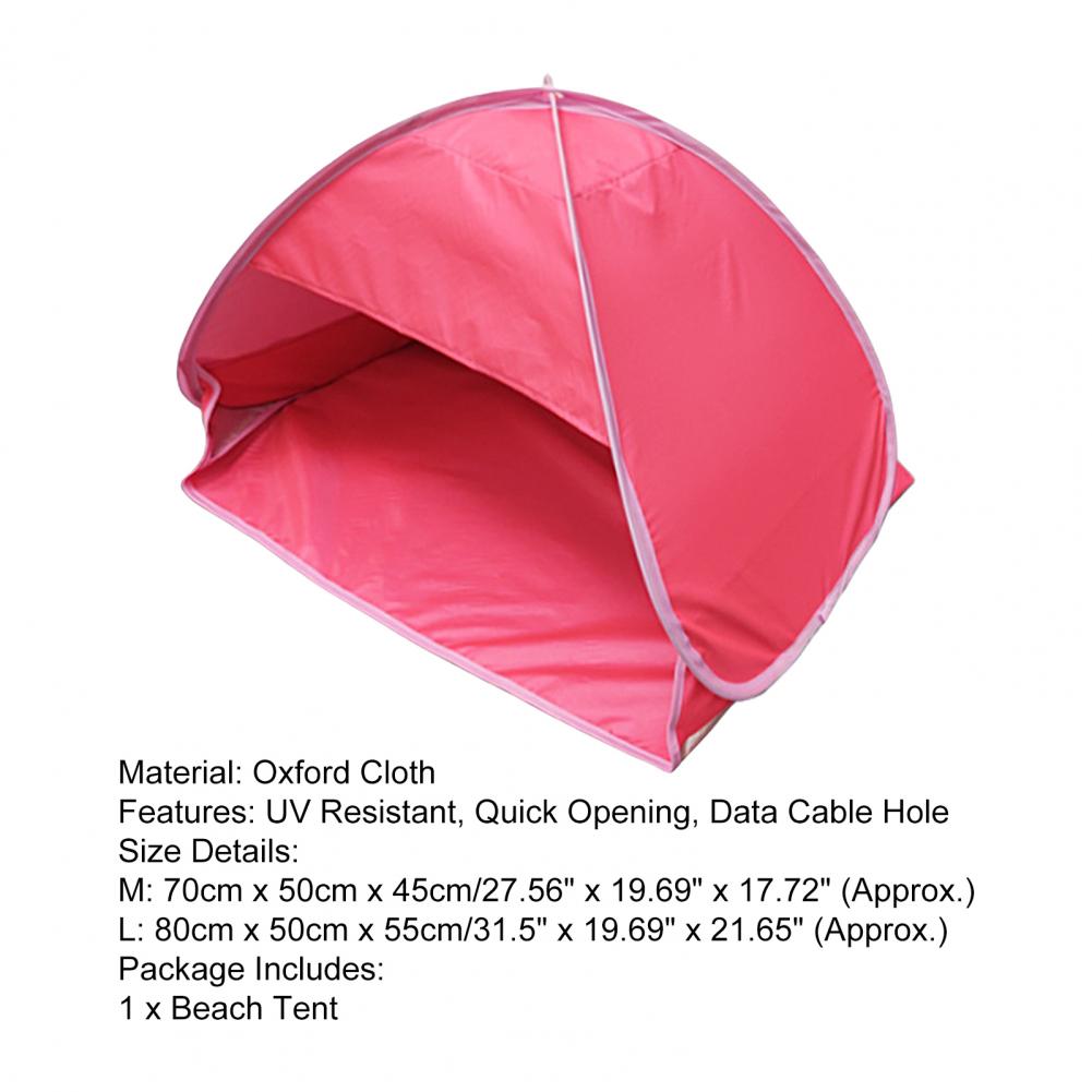 Cheap Goat Tents Mini Tent  Practical Windproof Anti UV  Beach Sunbathing Headrest Tent Outdoor Accessories   